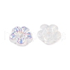 UV Plating Acrylic Bead Caps OACR-H121-05B-2