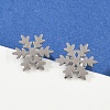 Non-Tarnish 304 Stainless Steel Ear Studs X-EJEW-P045-01P-2