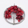 Natural & Synthetic Mixed Stone Pendants G-S271-22-2