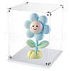 Transparent Acrylic Minifigures Display Case ODIS-WH0043-92A-1