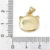Brass Enamel Pendants KK-D376-02G-3