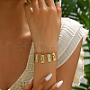 Stainless Steel Enamel Charm Bracelets for Women JX2078-3