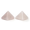 Natural Rose Quartz Orgonite Pyramid Display Decorations G-C186-08H-1