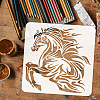 PET Hollow Out Drawing Painting Stencils DIY-WH0391-0551-3