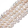 Natural Cultured Freshwater Pearl Beads Strands X1-PEAR-N014-04A-4