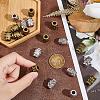  12Pcs 2 Colors Alloy European Beads PALLOY-NB0003-96-3