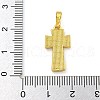 Brass Pendants with Shell KK-D534-02G-01-3
