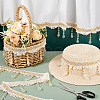 Curtain Acrylic Beaded Fringe Trim OCOR-WH0070-137B-5
