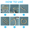 CHGCRAFT DIY Handmade Necklaces Making Kits DIY-CA0002-39-6