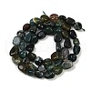 Natural Moss Agate Beads Strands G-Q060-D10-3
