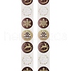 500Pcs Christmas Theme Round Stickers AJEW-S090-04B-2