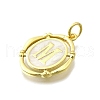 Brass Pendants KK-C088-01G-13-2