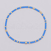 Bohemian Style Rainbow Beaded Handmade Fashion Women's Bracelet QD2599-15-1