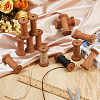 Wooden Empty Spools for Wire WOOD-WH0034-88-4