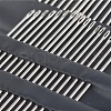 55Pcs Stainless Steel & Iron Yarn Needles PW-WG1A203-01-4