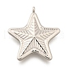 Non-Tarnish 304 Stainless Steel Pendants STAS-C073-03P-1-1