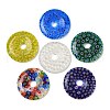 Handmade Millefiori Lampwork Pendants LAMP-G166-01-1
