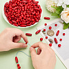  Dyed Natural Wood Beads WOOD-PH0003-12A-3