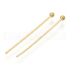 Brass Ball Head Pins KK-G331-10-0.6x25-4