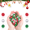 SUNNYCLUE 600Pcs 3 Colors Dyed Natural Wood Beads WOOD-SC0001-80-3
