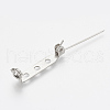 Iron Brooch Findings IFIN-S700-02A-P-3
