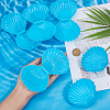 Shell Shape Plastic Candy Storage Box AJEW-WH0472-90A-3