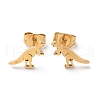 304 Stainless Steel Stud Earrings EJEW-B022-01G-1