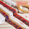 BENECREAT Polyester Tassel Ribbons OCOR-BC0004-08-4