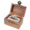Rectangle Vintage Wood Ring Storage Boxes CON-WH0087-85B-1