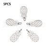 Tarnish Resistant 201 Stainless Steel Pendants STAS-S105-T563D-9-1-5