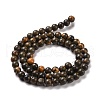 Natural Coffee Jasper Beads Strands G-L501-05C-2