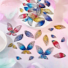 Craftdady 64Pcs 32 Styles Epoxy Resin Pendants FIND-CD0001-43-6