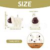 Opaque Resin Pendants X1-RESI-S356-070-13