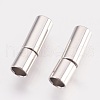 Brass Bayonet Clasps KK-P149-08C-1