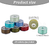 25 Rolls 25 Colors 3-Ply Polyester Thread Sets WL-WH0016-01-2