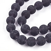 Transparent Glass Beads Strands GLAA-T032-T10mm-MD03-3
