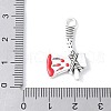 Alloy Enamel Pendants PALLOY-Q031-10AS-C-3