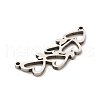 Non-Tarnish 201 Stainless Steel Pendants STAS-B037-03P-3