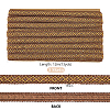 12M Braided Polyester Rhombus Ribbons SRIB-WH0011-267A-2