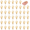 UNICRAFTALE PVD Vacuum Plating 304 Stainless Steel Lobster Claw Clasps STAS-UN0018-95B-G-1