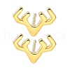 925 Sterling Silver Stud Earrings for Women EJEW-K303-03G-4