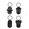 4Pcs Acrylic Keychain KEYC-JKC01005-S-1