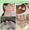 Unicraftale 304 Stainless Steel Stud Earring Findings STAS-UN0015-73B-6