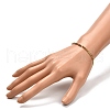 304 Stainless Steel Figaro Chains Bracelet for Men Women BJEW-JB06937-3