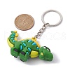 Cartoon Dinosaur PVC Plastic Keychain KEYC-JKC00673-3