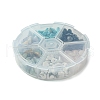 60G 6 Styles Natural & Synthetic  Gemstone Beads Chips G-FS0005-80-6