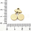 304 Stainless Steel Pendants STAS-V003-07G-3