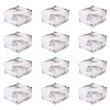 Square Marble Texture Cardboard Jewelry Ring Boxes CON-TAC0009-05A-3