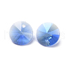 Glass Rhinestone Charms RGLA-L017-C-M-3