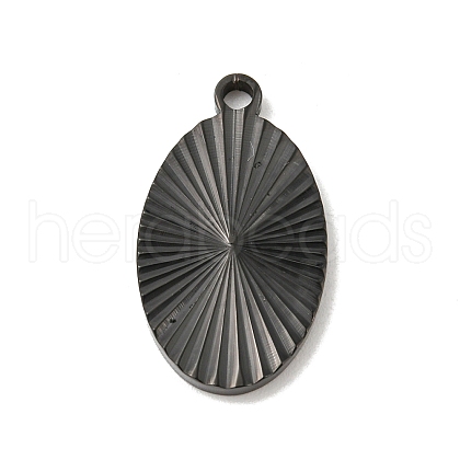Ion Plating(IP) 304 Stainless Steel Pendants STAS-D025-05B-02-1